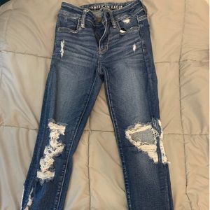 Great condition, not for people who have long legs, low waist.